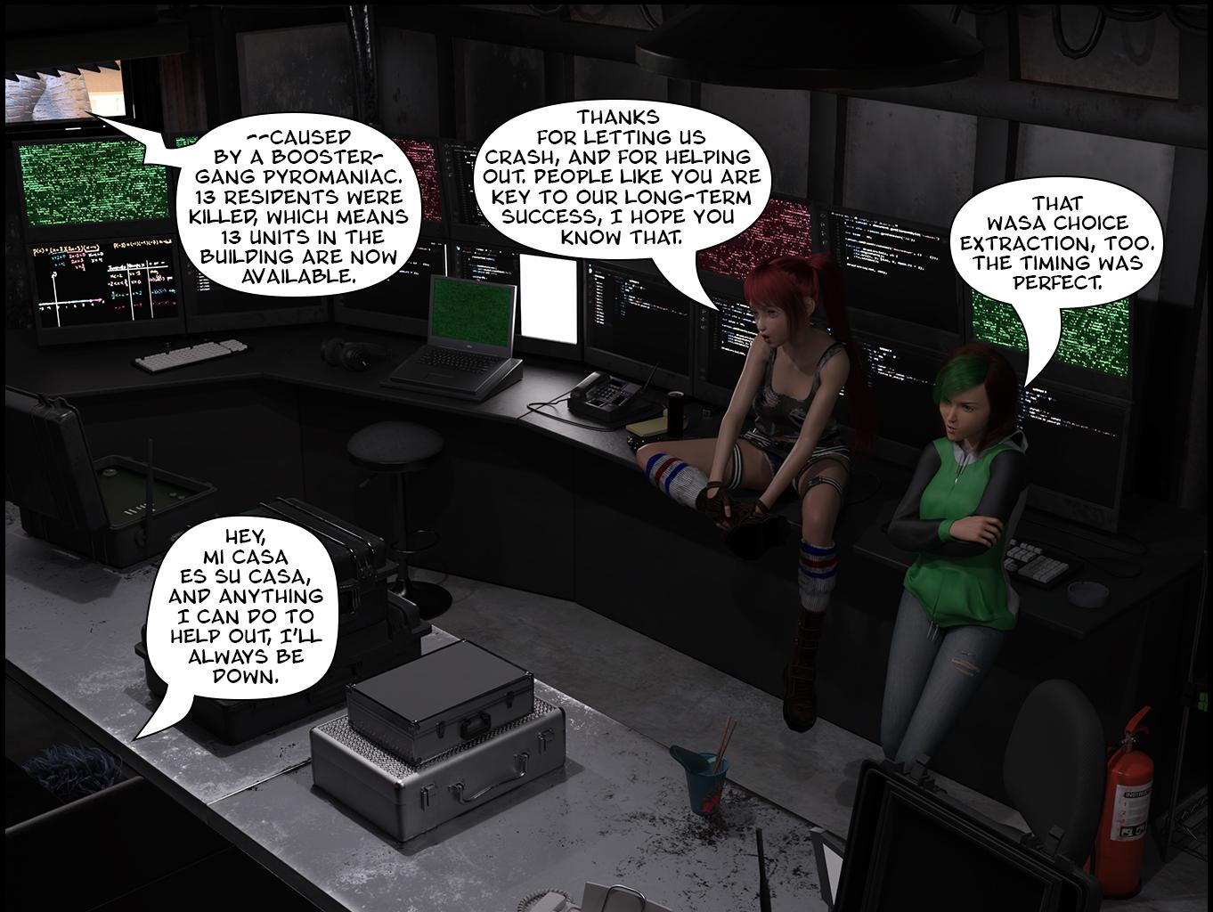 Indistinguishable - Episode 58, Page 18: Indistinguishable Sidecut – Lilah & Ramaja